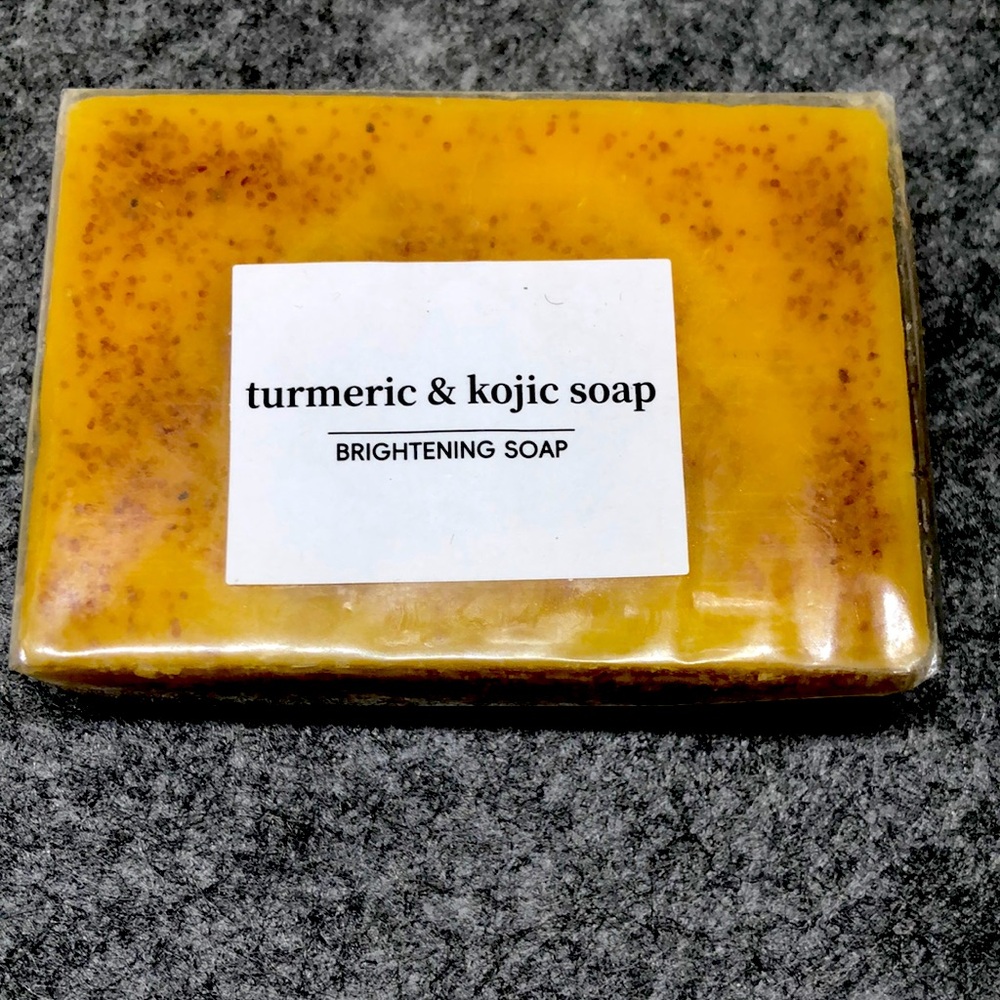 Tumeric Soap For Face N Body. Blemish Remover For Healthier Tighter Skin